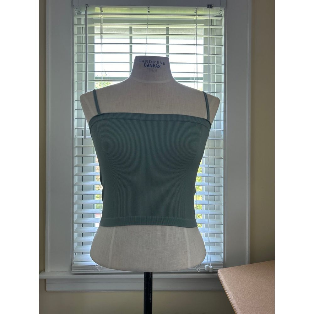 Amazon‎ Womens Small Blueish Green Bonzzolo Tank Too